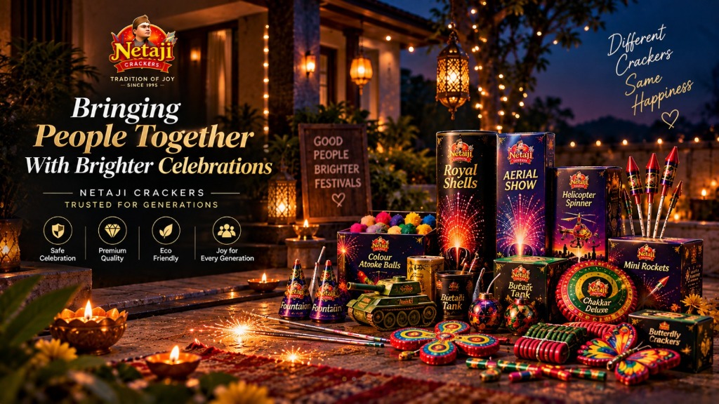 Bringing People Together - Netaji Crackers
